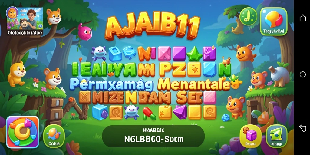 Tampilan gameplay AJAIB11 yang menarik dengan berbagai teka-teki.