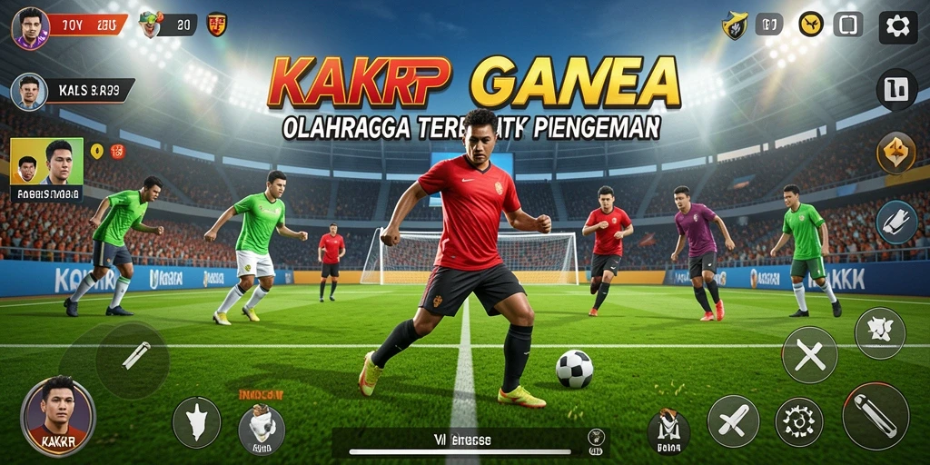 Tampilan gameplay KAKRP yang seru dan penuh aksi.