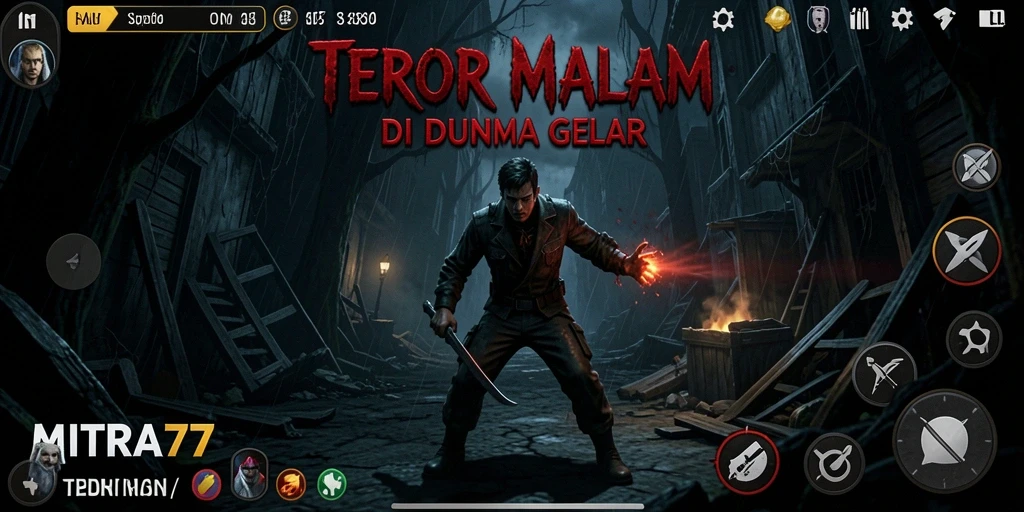 Gameplay seru dan menegangkan di dunia horor MITRA77.