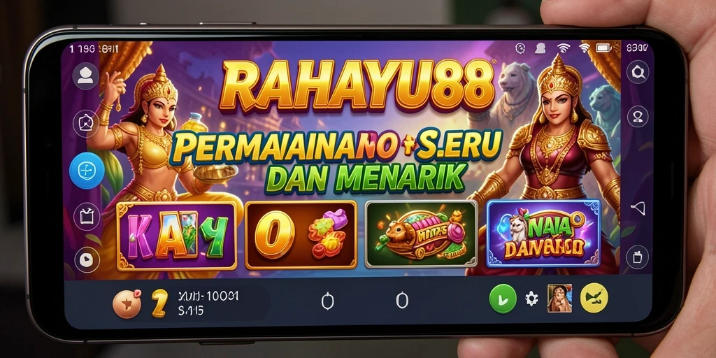 Tampilan menarik selama gameplay Slot di RAHAYU88.